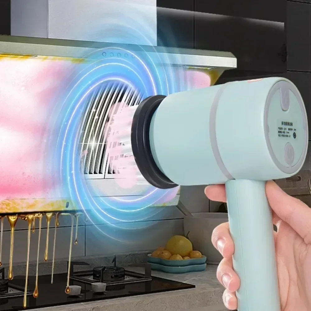 cordless power spin cleaning brush