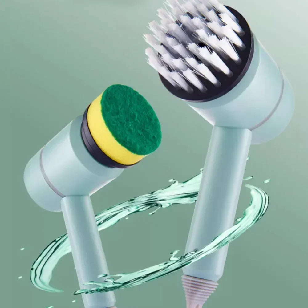 cordless power spin cleaning brush